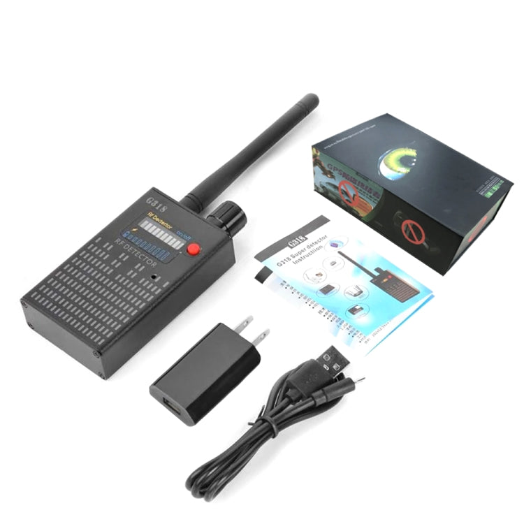 G318 Anti-eavesdropping and Anti-candid Shooting Signal Detector GPS Locator G318 Anti-eavesdropping and Anti-candid Shooting Signal Detector GPS Locator